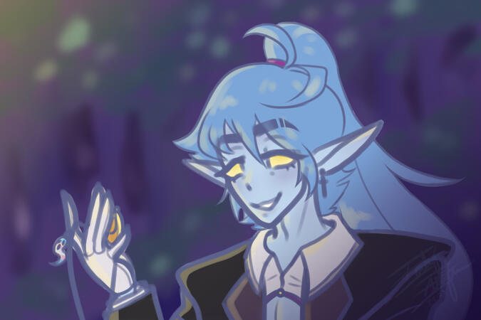 Chandelure, the butler